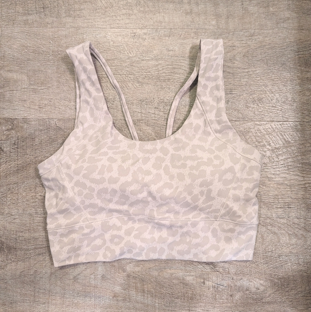 Leopard Grey Yoga Top